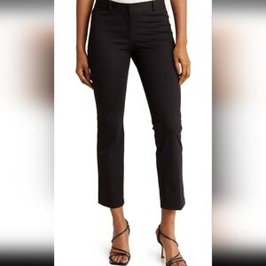 NWT Amanda & Chelsea Black Straight Leg Ankle Pants Size 6 Business Casual